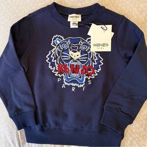 NWT~ Kenzo sweatshirt size: 6A